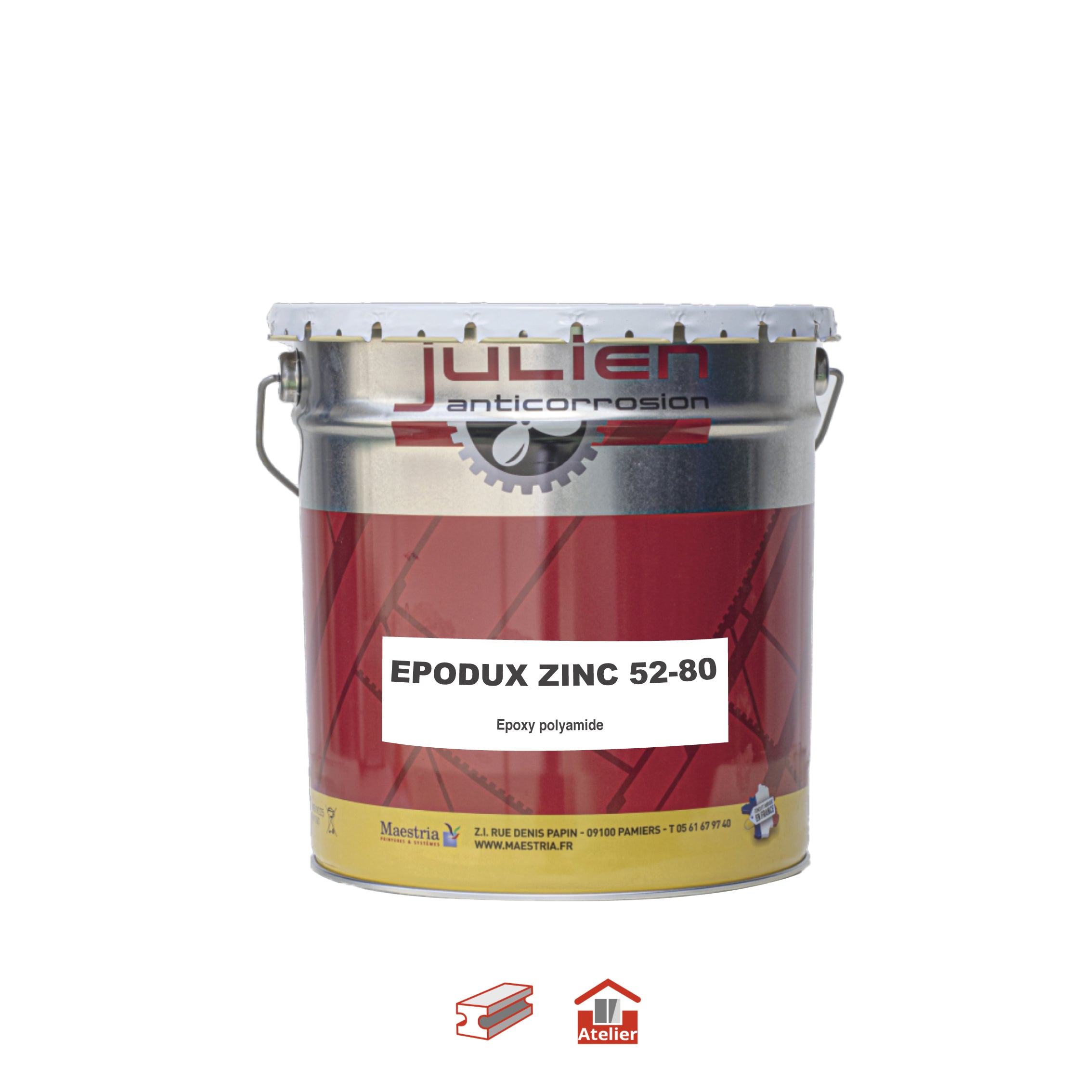JULIEN : EPODUX ZINC 52-80 A+B